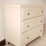 White chest of drawers 50s
