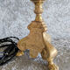 Lampe bronze et jupons