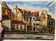 Orange painting city landscape signed