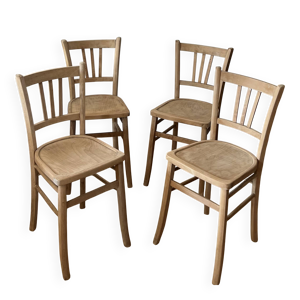 Lot de 4 chaises bistrot