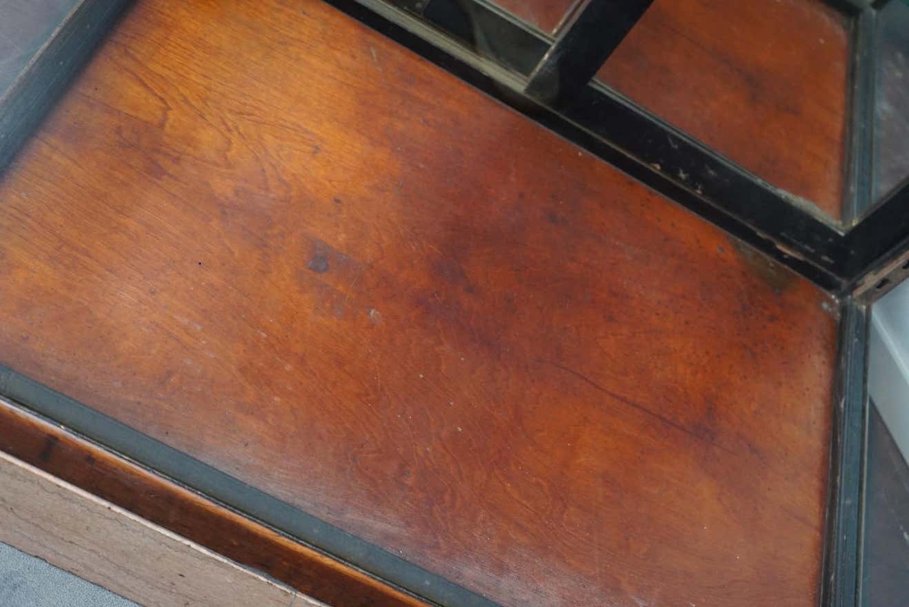 Mahogany counter window late nineteenth century