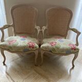 Fauteuils style Louis XV