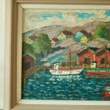 “Fiskeläge Bohuslän” by Göte Johansson