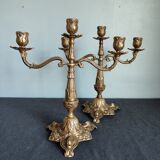 Pair of vintage candlesticks