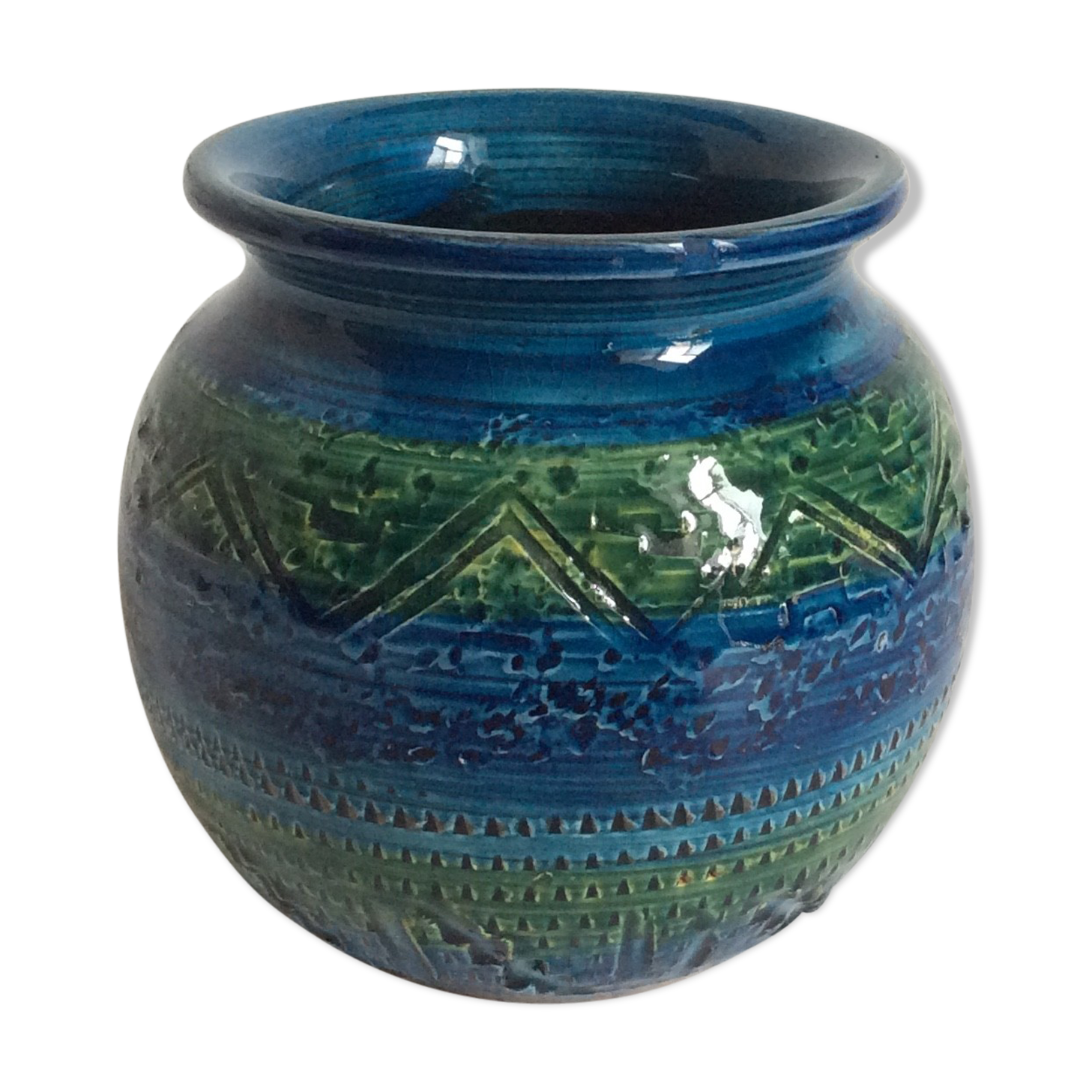 By Aldo Londi, Italy 60s Bitossi ceramic vase