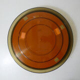 Gilac mirror in vintage smoked plastic