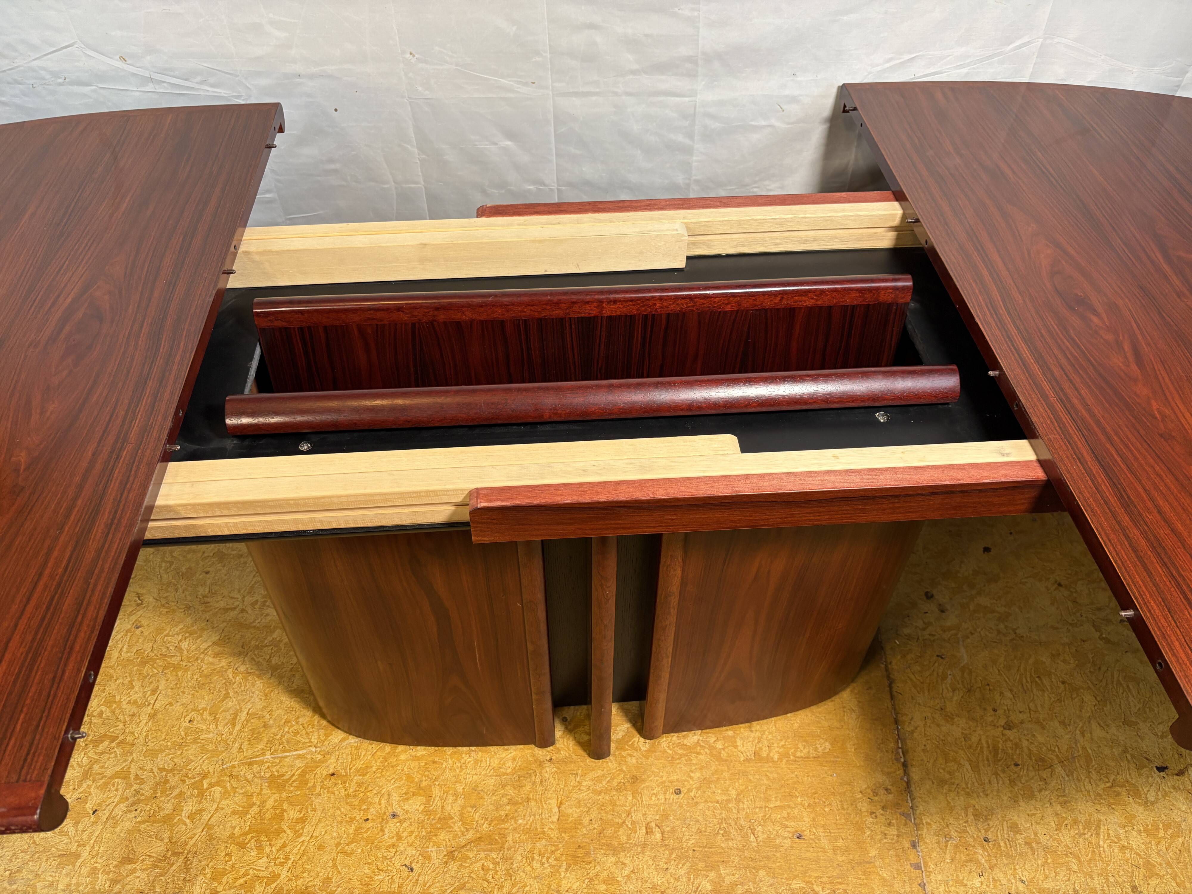 Exceptional Skovby Danish Rosewood Dining Table | Mid-Century | Sculptural