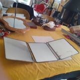 Barber triptych mirror, 1920s