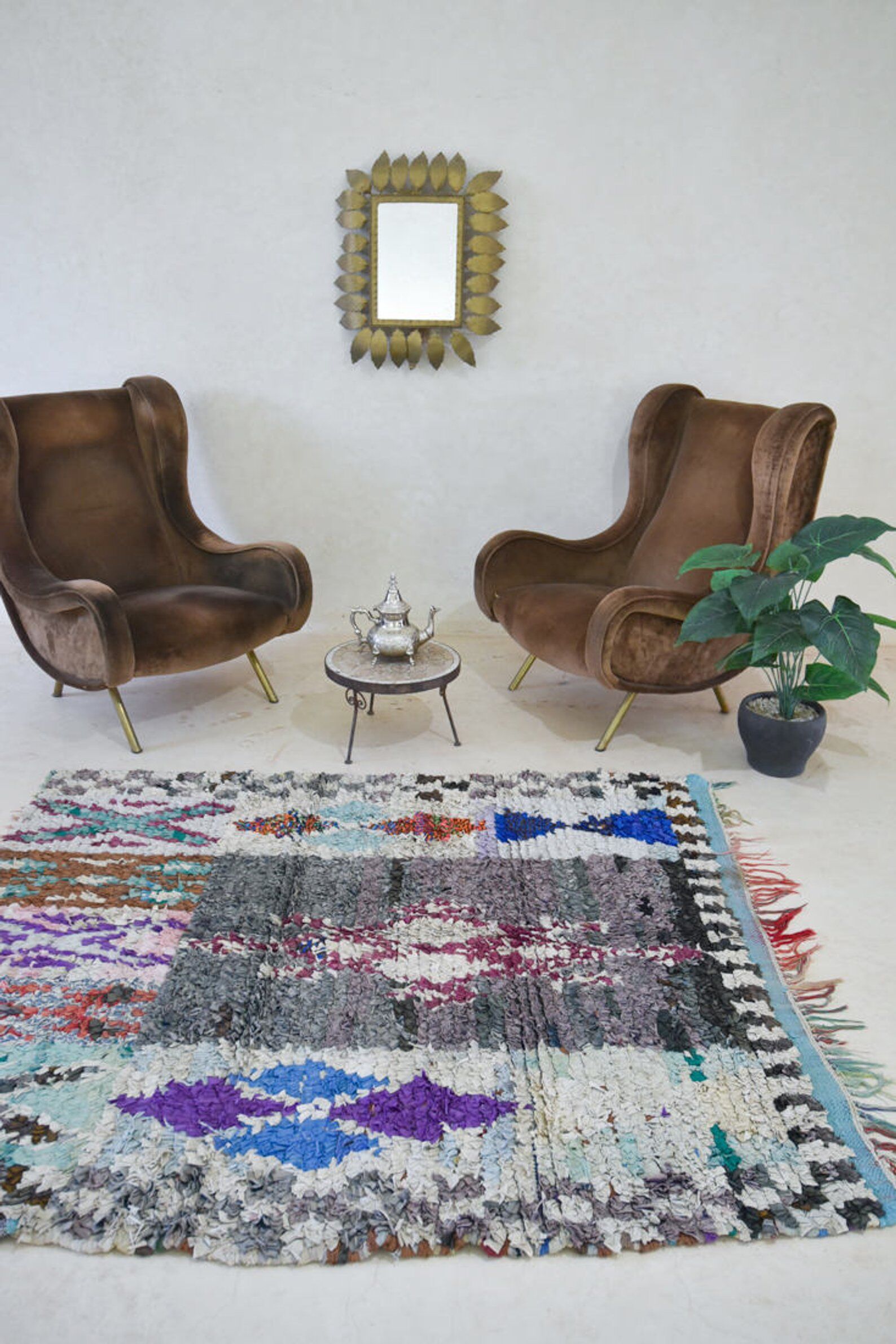 Carpet boucherouite 125x185cm