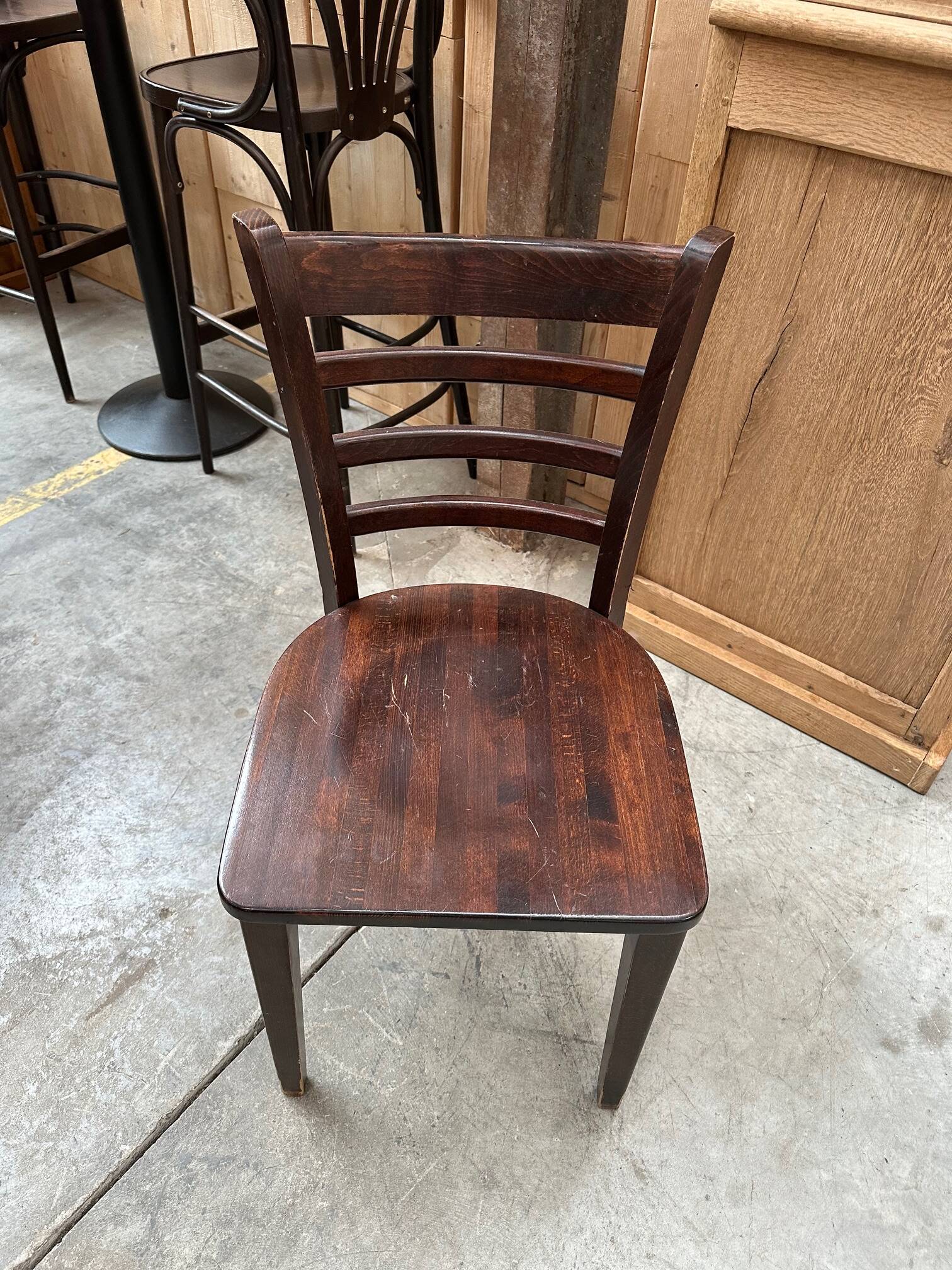 Set of 107 bistro chairs