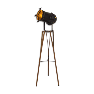 theater spot on wooden tripod