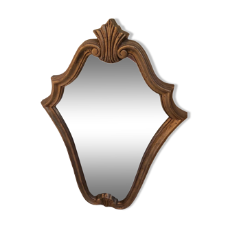 Baroque golden mirror