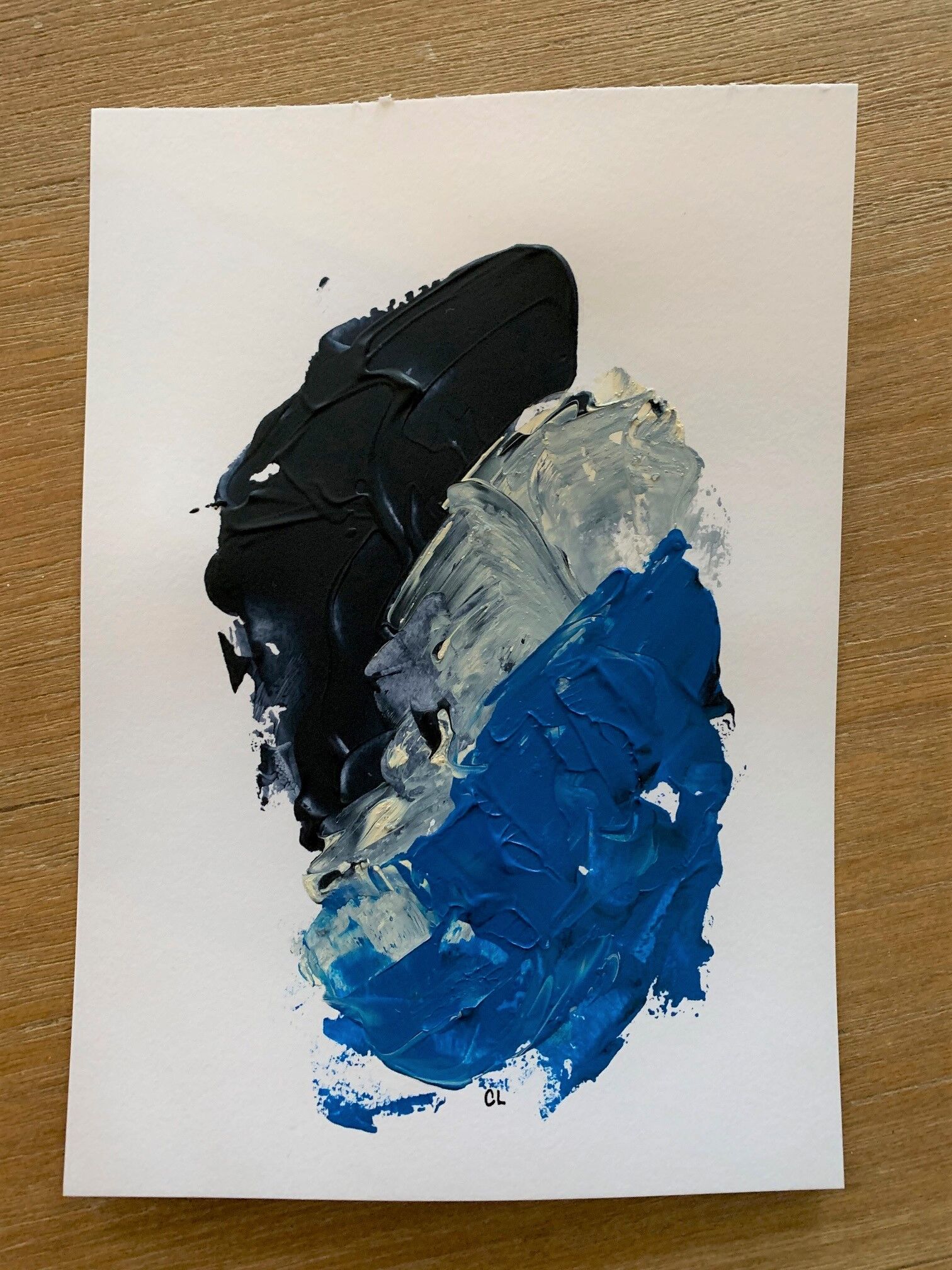 Sketch 10 - paint on numbered paper