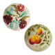 Lot assiettes en barbotine