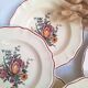 Assiettes creuses Digoin Sarreguemines Modèle Loraine