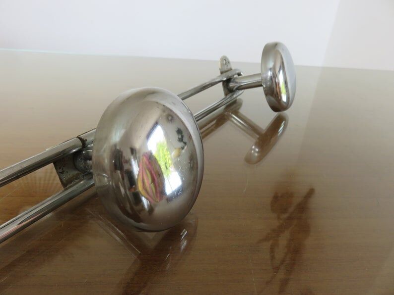 3-70s gold metal coat holder