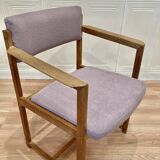 Armchair stamped "Scandinavian Design" 1960.