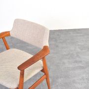 Mid-Century Danish Teak Chair by Svend Åge Eriksen for Glostrup, 1960s.