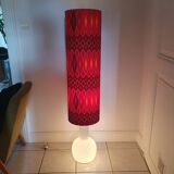 Floor lamp opaline base 2 lights Doria Leuchten