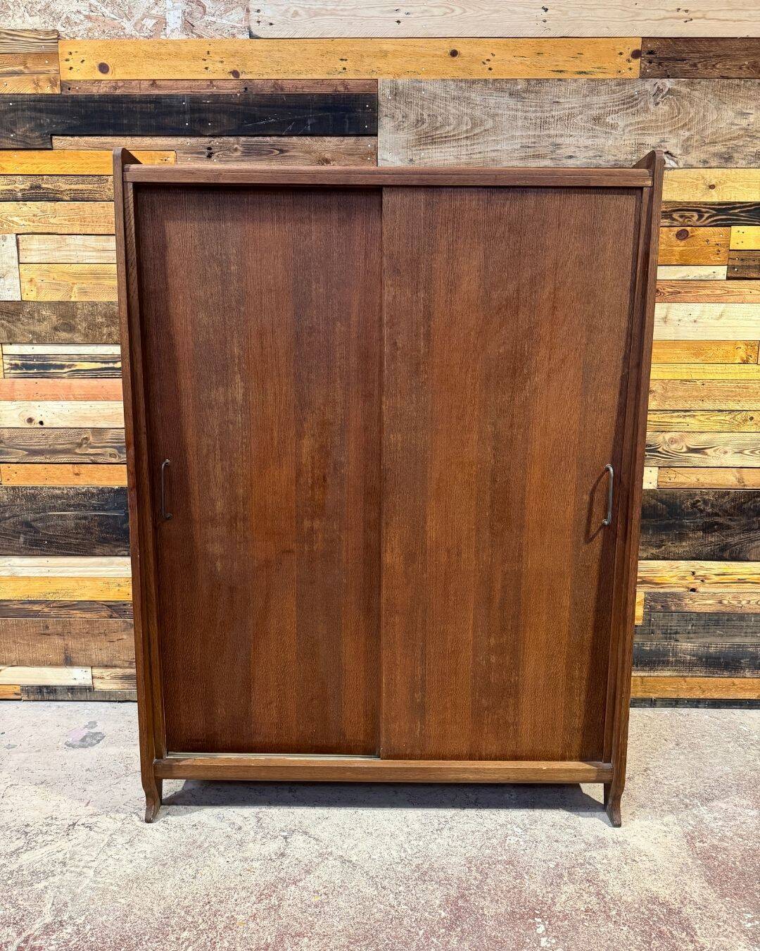 Vintage oak wardrobe