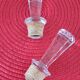Lot of 2 glass carafes