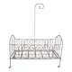 Wrought iron children's bed from the late 19th century.