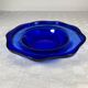 Blue glass cup