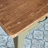 Khaki farm table