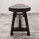 Antique solid wood bench