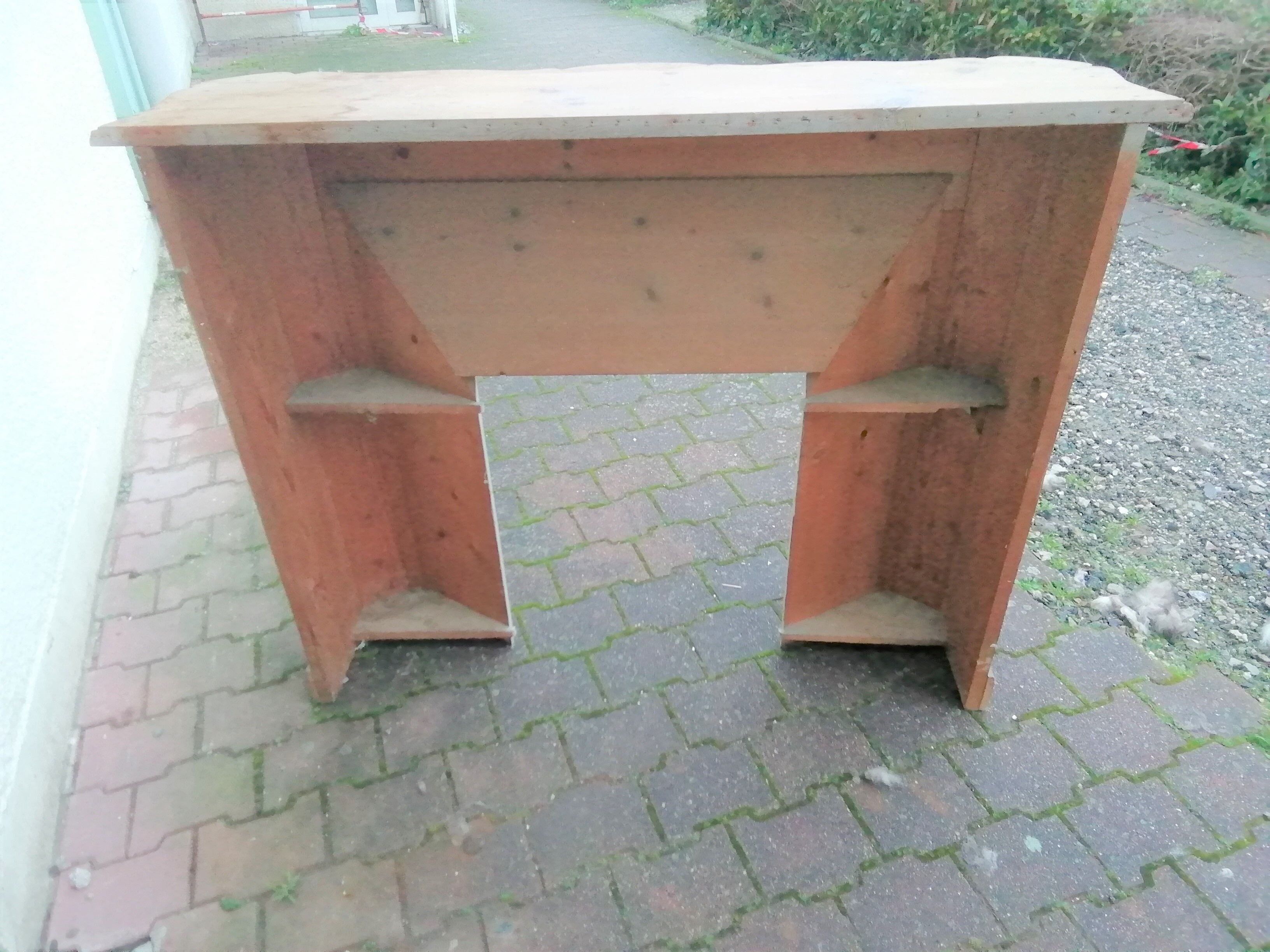 Marble faux mantelpiece