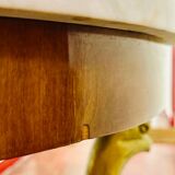 Empire marble pedestal table