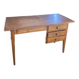 Old wooden desk