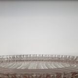 Plat en verre vintage