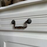 Cream-colored painted sideboard, Regency style