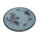 Floor plate in earthenware