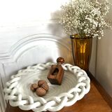 Braided ceramics cut