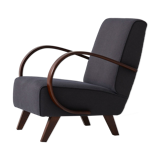 Type C armchair by Jindřich Halabala, 1930s