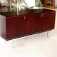 Sideboard solid wood and steel, France, cira 1970, Negroni edition