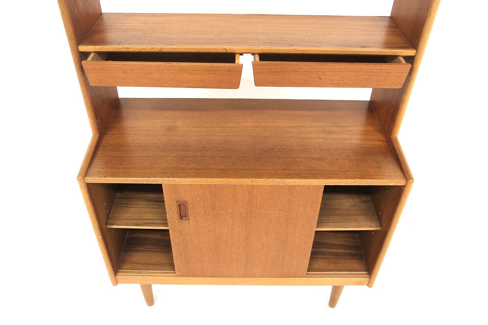 Scandinavian teak bookcase, Sweden, 1960