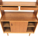 Scandinavian teak bookcase, Sweden, 1960