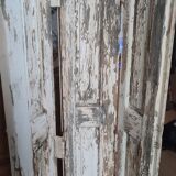 3-leaf Parisian shutter in pitch pine