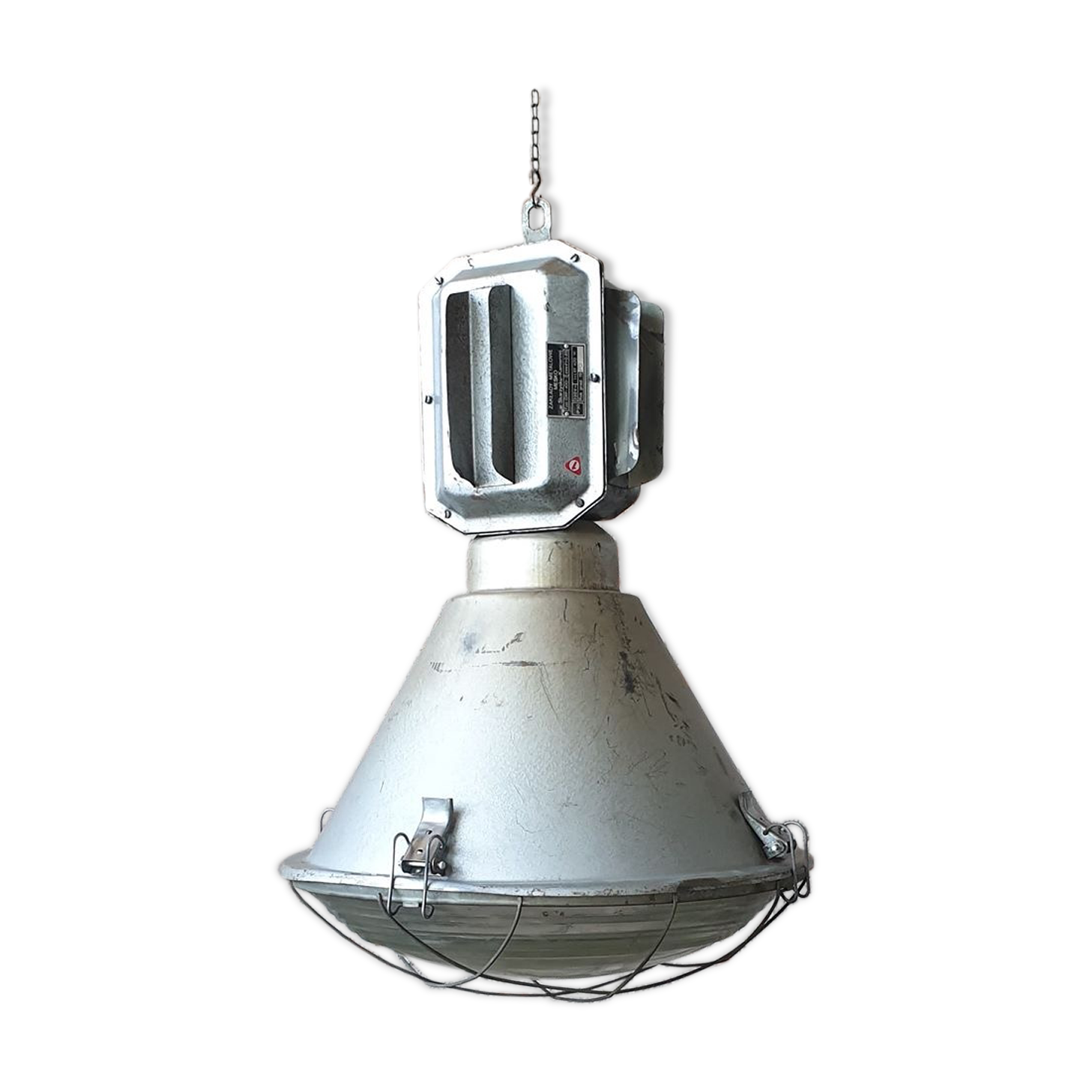 Industrial hanging lamp from Mesko, 1990's