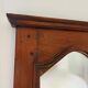 Antique wooden dressing table mirror – classic charm