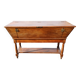 Provençal bread bin in oak 19th