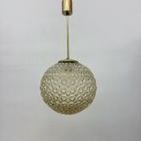 Limburg Glashütte bubble glass pendant light , 1970’s