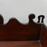 Rustic wooden shelf