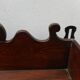 Rustic wooden shelf