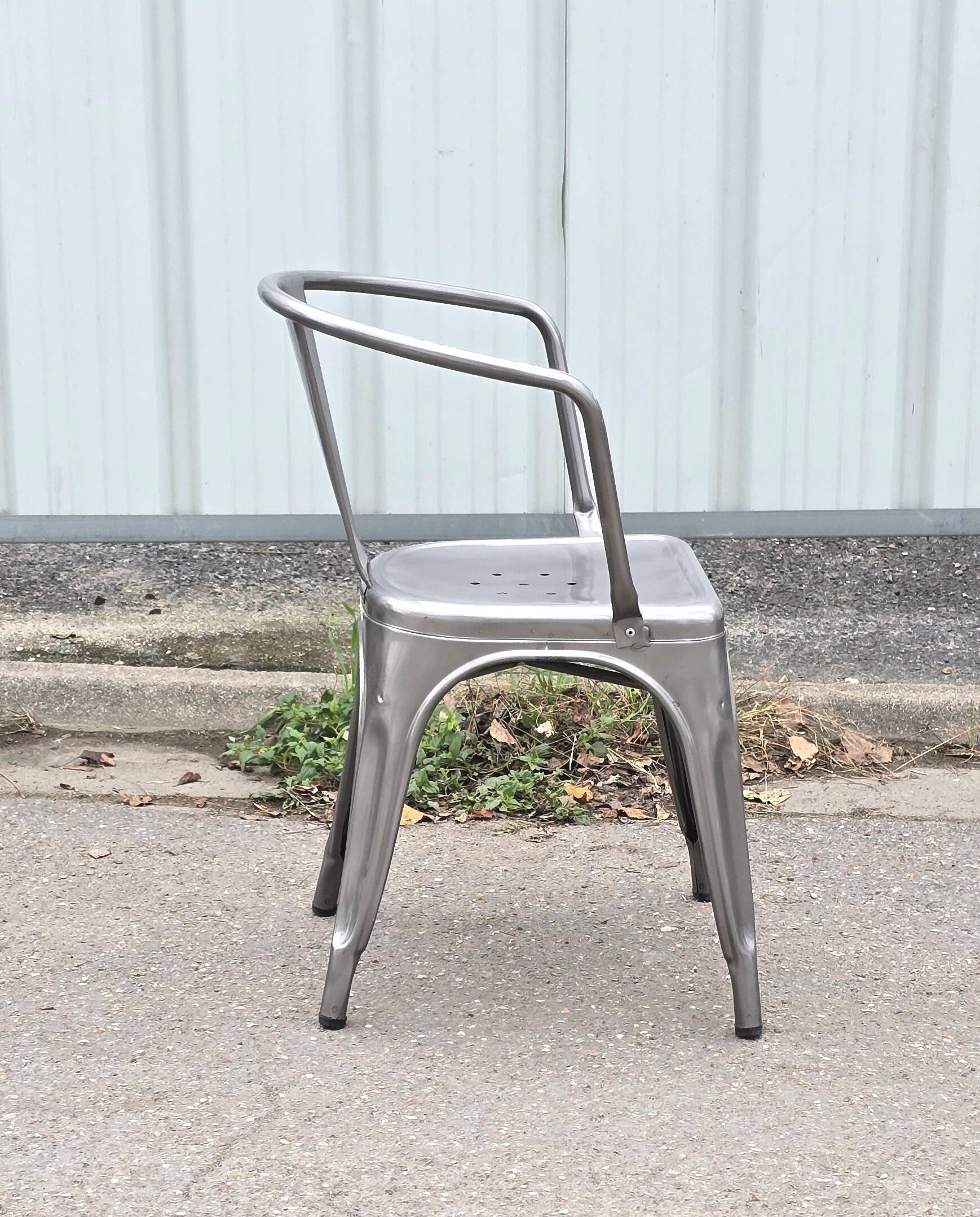 Paire de fauteuils de jardin Tolix