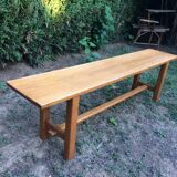 Vintage oak bench