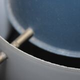 Metal and Glass Ceiling Light by Louis C. Kalff for Philips, 1950s